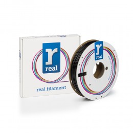 REAL PLA 3D Printer Filament - Black - spool of 0.5Kg - 2.85mm (REALPLABLACK500MM3)