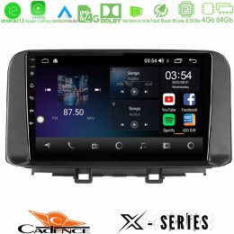 Cadence x Series Hyundai Kona 2018-2023 8core Android12 4+64gb Navigation Multimedia Tablet 10 u-x-Hy0342