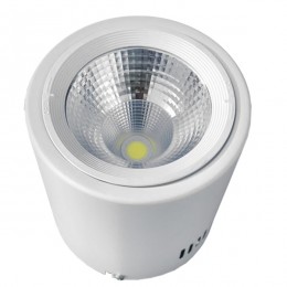 GloboStar® 115081 Φωτιστικό Σποτ Οροφής LED Downlight 15W AC 230V 2250lm 24° IP20 Ψυχρό Λευκό 6000K