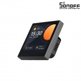 GloboStar® 80094 SONOFF NSPanel86PB Wi-Fi & Zigbee 3.0 Smart Scene Wall Switch (86/EU Type) - AC 100-240V - Integrated HMI Touch Panel - Smart Controller & Gateway for All Smart Devises