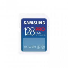 Samsung Pro Plus SDXC 128GB Class 3 U3 V30 UHS-I (MB-SD128S/EU) (SAMMB-SD128S-EU)
