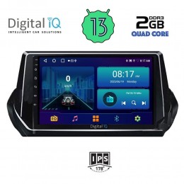 DIGITAL IQ BXB 1509_GPS (9inc) MULTIMEDIA TABLET OEM PEUGEOT 208 - 2008 mod. 2021>