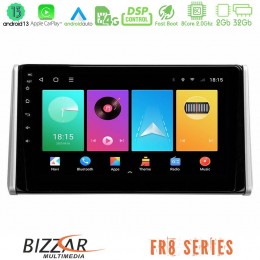 Bizzar fr8 Series Toyota Rav4 2019-2023 8core Android13 2+32gb Navigation Multimedia Tablet 10 u-fr8-Ty0542