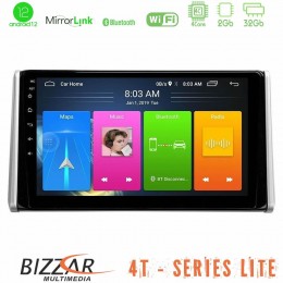 Bizzar 4t Series Toyota Rav4 2019-2023 4core Android12 2+32gb Navigation Multimedia Tablet 10 u-lvb-Ty0542