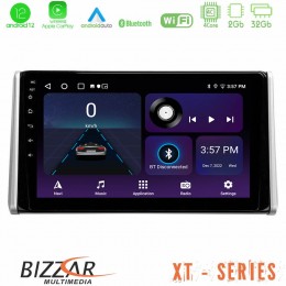Bizzar xt Series Toyota Rav4 2019-2023 4core Android12 2+32gb Navigation Multimedia Tablet 10 u-xt-Ty0542