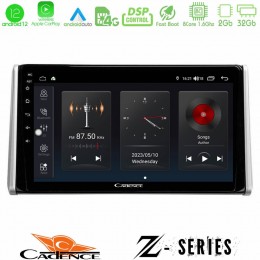 Cadence z Series Toyota Rav4 2019-2023 8core Android12 2+32gb Navigation Multimedia Tablet 10 u-z-Ty0542