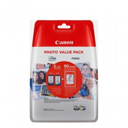Canon Μελάνι Inkjet PG545XLVP BLACK & TRI-COLOR + PHOTO PAPER (8286B006) (CANPG-545XLVP)