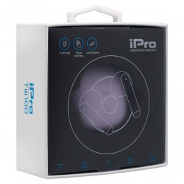iPro True Wireless Bluetooth Earphones TW100 Purple (010701-0255) (IPRO010701-0255)