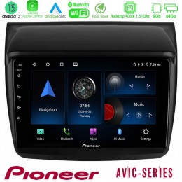 Pioneer Avic 4core Android13 2+64gb Mitsubishi L200 Navigation Multimedia Tablet 9 u-p4-Mt0314