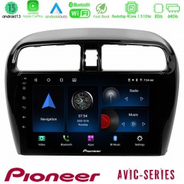 Pioneer Avic 4core Android13 2+64gb Mitsubishi Space Star 2013-2016 Navigation Multimedia Tablet 9 u-p4-Mt0602
