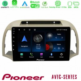 Pioneer Avic 4core Android13 2+64gb Nissan Micra k12 2002-2010 Navigation Multimedia Tablet 9 u-p4-Ns0012