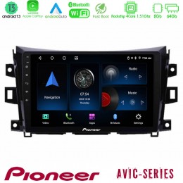 Pioneer Avic 4core Android13 2+64gb Nissan Navara Np300 Navigation Multimedia Tablet 9 u-p4-Ns0340