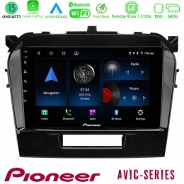 Pioneer Avic 4core Android13 2+64gb Suzuki Vitara 2015-2021 Navigation Multimedia Tablet 9 u-p4-Sz0162