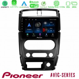 Pioneer Avic 4core Android13 2+64gb Suzuki Jimny 2007-2017 Navigation Multimedia Tablet 9 u-p4-Sz0874