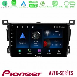 Pioneer Avic 4core Android13 2+64gb Toyota Rav4 2013-2018 Navigation Multimedia Tablet 9 u-p4-Ty0435