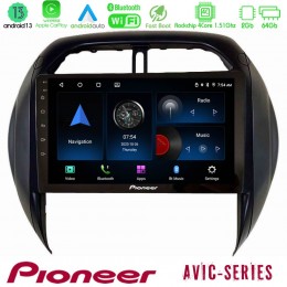 Pioneer Avic 4core Android13 2+64gb Toyota Rav4 2001-2005 (Auto A/c) Navigation Multimedia Tablet 9 u-p4-Ty1315