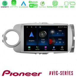 Pioneer Avic 4core Android13 2+64gb Toyota Yaris Navigation Multimedia Tablet 9 u-p4-Ty1777