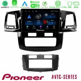 Pioneer Avic 4core Android13 2+64gb Toyota Hilux 2007-2011 Navigation Multimedia Tablet 9 u-p4-Ty666