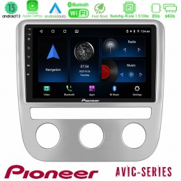 Pioneer Avic 4core Android13 2+64gb vw Scirocco 2008-2014 Navigation Multimedia Tablet 9 u-p4-Vw0084