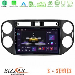 Bizzar s Series vw Tiguan 8core Android13 6+128gb Navigation Multimedia Tablet 9 (23mm Alarm Button) u-s-Vw0639