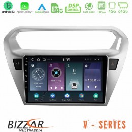 Bizzar v Series Citroën c-Elysée / Peugeot 301 10core Android13 4+64gb Navigation Multimedia Tablet 9 u-v-Ct0070