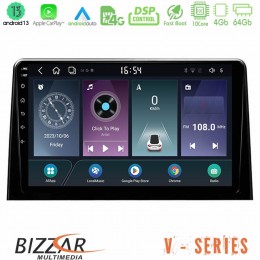 Bizzar v Series Peugeot Partner / Citroën Berlingo 2020-&Gt; 10core Android13 4+64gb Navigation Multimedia Tablet 10 u-v-Ct1028