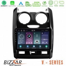 Bizzar v Series Dacia Duster 2014-2018 10core Android13 4+64gb Navigation Multimedia Tablet 9 u-v-Dc0430