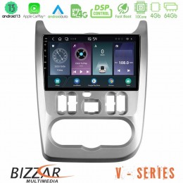 Bizzar v Series Dacia Duster/sandero/logan 10core Android13 4+64gb Navigation Multimedia Tablet 9 u-v-Dc0766