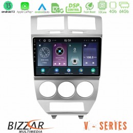 Bizzar v Series Dodge Caliber 2006-2011 10core Android13 4+64gb Navigation Multimedia Tablet 10 u-v-Dg0707