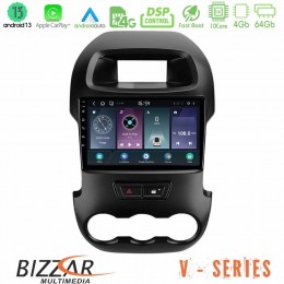 Bizzar v Series Ford Ranger 2012-2016 10core Android13 4+64gb Navigation Multimedia Tablet 9 u-v-Fd0591