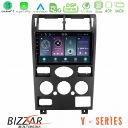 Bizzar v Series Ford Mondeo 2001-2004 10core Android13 4+64gb Navigation Multimedia Tablet 9 u-v-Fd1193