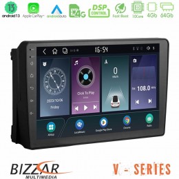 Bizzar v Series Ford 2007-&Gt; 10core Android13 4+64gb Navigation Multimedia Tablet 9 u-v-Fd148n