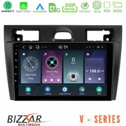 Bizzar v Series Ford Fiesta/fusion 10core Android13 4+64gb Navigation Multimedia Tablet 9 u-v-Fd990