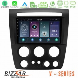 Bizzar v Series Hummer h3 2005-2009 10core Android13 4+64gb Navigation Multimedia Tablet 9 u-v-Hu003n