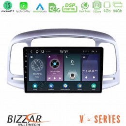 Bizzar v Series Hyundai Accent 2006-2011 10core Android13 4+64gb Navigation Multimedia Tablet 9 u-v-Hy0711
