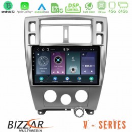Bizzar v Series Hyundai Tucson 10core Android13 4+64gb Navigation Multimedia Tablet 10 u-v-Hy0712