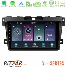 Bizzar v Series Mazda cx-7 2007-2011 10core Android13 4+64gb Navigation Multimedia Tablet 9 u-v-Mz968