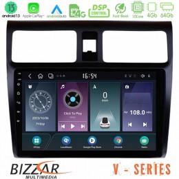 Bizzar v Series Suzuki Swift 2005-2010 10core Android13 4+64gb Navigation Multimedia Tablet 10 u-v-Sz0255