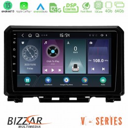 Bizzar v Series Suzuki Jimny 2018-2022 10core Android13 4+64gb Navigation Multimedia Tablet 9 u-v-Sz0546