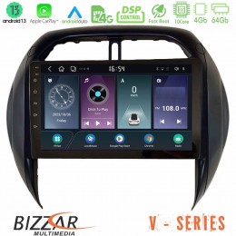 Bizzar v Series Toyota Rav4 2001-2005 (Auto A/c) 10core Android13 4+64gb Navigation Multimedia Tablet 9 u-v-Ty1315