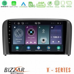 Bizzar v Series Volvo s80 1998-2006 10core Android13 4+64gb Navigation Multimedia Tablet 9 u-v-Vl0971