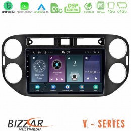 Bizzar v Series vw Tiguan 10core Android13 4+64gb Navigation Multimedia Tablet 9 (23mm Alarm Button) u-v-Vw0639