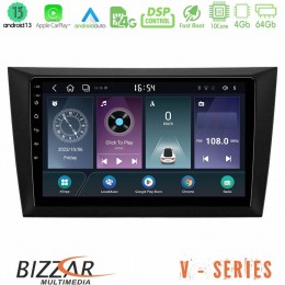 Bizzar v Series vw Golf 6 10core Android13 4+64gb Navigation Multimedia Tablet 9 u-v-Vw0999