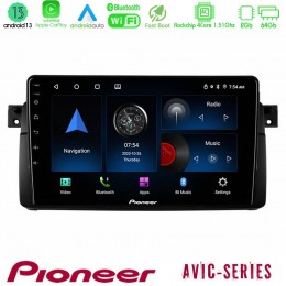 Pioneer Avic 4core Android13 2+64gb bmw e46 Navigation Multimedia Tablet 9 u-p4-Bm0603