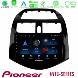 Pioneer Avic 4core Android13 2+64gb Chevrolet Spark 2009-2015 Navigation Multimedia Tablet 9 u-p4-Cv0683