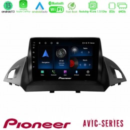 Pioneer Avic 4core Android13 2+64gb Ford c-Max/kuga Navigation Multimedia Tablet 9 u-p4-Fd0047