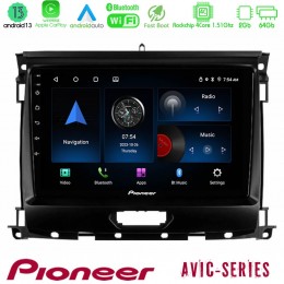 Pioneer Avic 4core Android13 2+64gb Ford Ranger 2017-2022 Navigation Multimedia Tablet 9 u-p4-Fd0631
