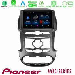 Pioneer Avic 4core Android13 2+64gb Ford Ranger 2012-2016 Navigation Multimedia Tablet 9 u-p4-Fd0902