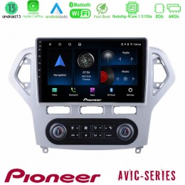 Pioneer Avic 4core Android13 2+64gb Ford Mondeo 2007-2011 (Auto A/c) Navigation Multimedia Tablet 9 u-p4-Fd0919ac