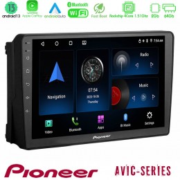 Pioneer Avic 4core Android13 2+64gb Ford 2007-&Gt; Navigation Multimedia Tablet 9 u-p4-Fd148n